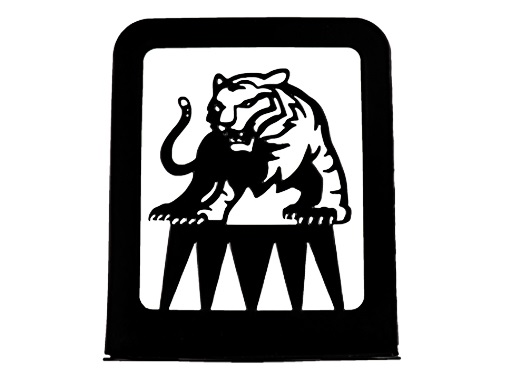 Подставка для телефона "Тигр" черный матовый 