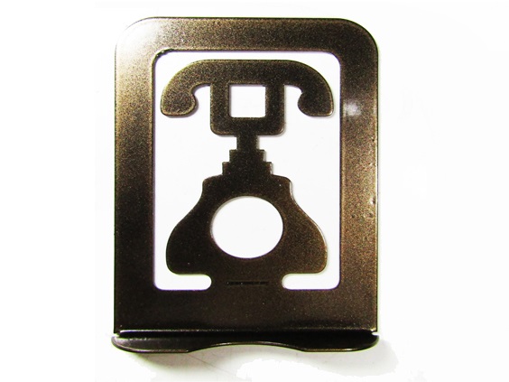 Подставка для телефона НОЭЗ "Телефон" бронзовый металлик 